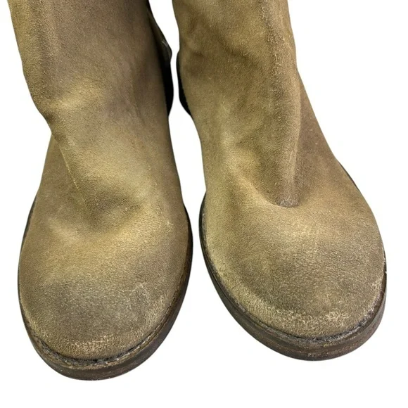 Free People Cambridge Wrap Leather suede Boots brown size 39 - Picture 10 of 16